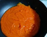 A picture of step 2 of Papaya Ladoo.