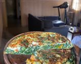 Foto del paso 6 de la receta: Tortilla de espinaca: súper rápida