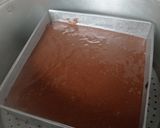 Foto langkah ke 9 dari resep Brownies Kukus Double Layer.