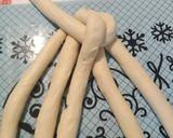 Pas rețetă #calendar Pâine Challah, împletită în 6 (pâine evreiască) 6 fotografie
