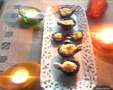 A picture of step 4 of Oreo Diyas with Lemon Curd.