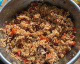 Foto del paso 1 de la receta: Arroz con sardinas y mayonesa casera s/sal