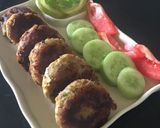 A picture of step 7 of Rajma Tikka.