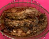 Foto del paso 8 de la receta: Mi pechito de cerdo en salsa oriental con papas aplastadas