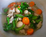 Foto langkah ke 4 dari resep Ca Brotel Ayam [Brokoli Wortel Telur Ayam].
