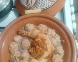 Une image de l'étape 4 de Tajine au poulet.