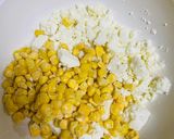 A picture of step 1 of Paneer Pesto Corn Sandwich.
