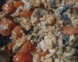 Foto del paso 4 de la receta: Espaguetis con trucha