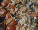 Foto del paso 4 de la receta: Espaguetis con trucha