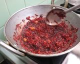 A picture of step 4 of Millet beet kheer millet beetroot payasa.