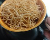 A picture of step 1 of Namkeen Vermicelli -without onion and garlic.