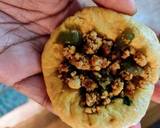 Paneer stuffed pumpkin dinner rolls recipe step 9 photo