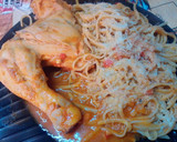 Foto del paso 5 de la receta: Tallarines con salsa de Pollo 🍝