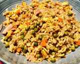Foto del paso 5 de la receta: Arroz tres delicias 🥢🥡