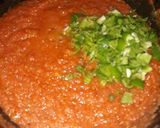 टमाटर और कैप्सिकम की सब्जी (Tamatar aur capsicum ki sabzi recipe in Hindi) रेसिपी चरण 3 फोटो