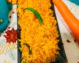 A picture of step 5 of Healthy carrot rice.
