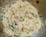 A picture of step 3 of Lauki kofta.