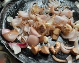 A picture of step 3 of Nagpuri Spicy sawji masala egg curry.