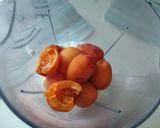Sárgabarackos smoothie recept fázis 1 fotója