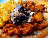 A picture of step 2 of Chicken tikka chunks.