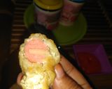 Foto langkah ke 6 dari resep Gorengan sosis toping kentang keju.