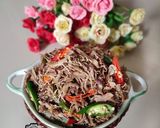 Foto langkah ke 6 dari resep Tumis Bunga Harendong.