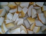 Foto del paso 1 de la receta: Galletitas veganas integrales de pera 🍐
