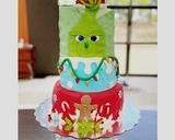 Foto del paso 7 de la receta: Pastel de Grinch