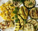 A picture of step 8 of Grilled veggies and paneer salad.
