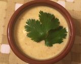 A picture of step 4 of Moroccan style dressing or yogurt base dip.