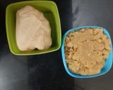 A picture of step 3 of Rava Paratha(Sanjechi poli).