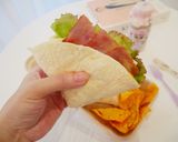 折一折「培根折疊餅」墨西哥餅皮簡單做。的食譜步驟7照片