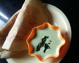 A picture of step 5 of Daliya and mixed dal dosa.