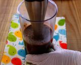 A picture of step 18 of Glossy! Creamy Chocolate Mousse Cake.