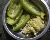 A picture of step 2 of Stuffed teasel gourd pakoda.