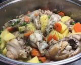 Foto del paso 1 de la receta: Pollo con verduras y champiñón al Sauvignon Blanc 2020