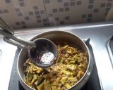A picture of step 6 of Smoky gavar fali.