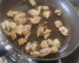 Une image de l'étape 1 de Tagliatelles Escalope Crème liquide.