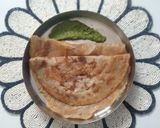 A picture of step 7 of Kuttu Flour Chilla.