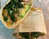 Foto del paso 4 de la receta: Burrito de kale y quinoa con pollo en freidora de aire
