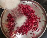 A picture of step 2 of Beetroots Amla Mukhwas.