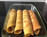 Cukormentes sült mákos-diós palacsinta 😋 recept fázis 3 fotója