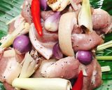 Hình bước làm 2 của món Thịt Heo Rừng Nướng Giấy Bạc