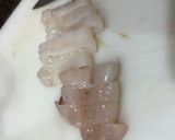 Foto del paso 3 de la receta: Arroz con cuerpos de centollo o cangrejo, cigalas, almejas y calamar