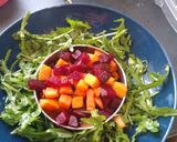Une image de l'étape 3 de Salade patate douce et batterave.