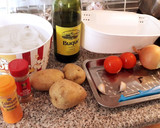 Foto del paso 1 de la receta: Papas con anillas de calamar 🥔🦑