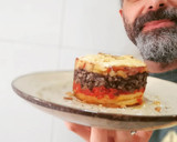 Foto del paso 8 de la receta: Timbal de patata, piquillo, morcilla y manzana gratinado
