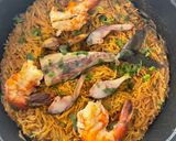 Foto del paso 7 de la receta: Fideuà con Caballa en Salazón y gambones