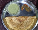 A picture of step 5 of Maida dosa.