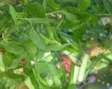 รูปขั้นตอนการทำที่ 6 ของ ผัดไข่ใส่แตงกวา